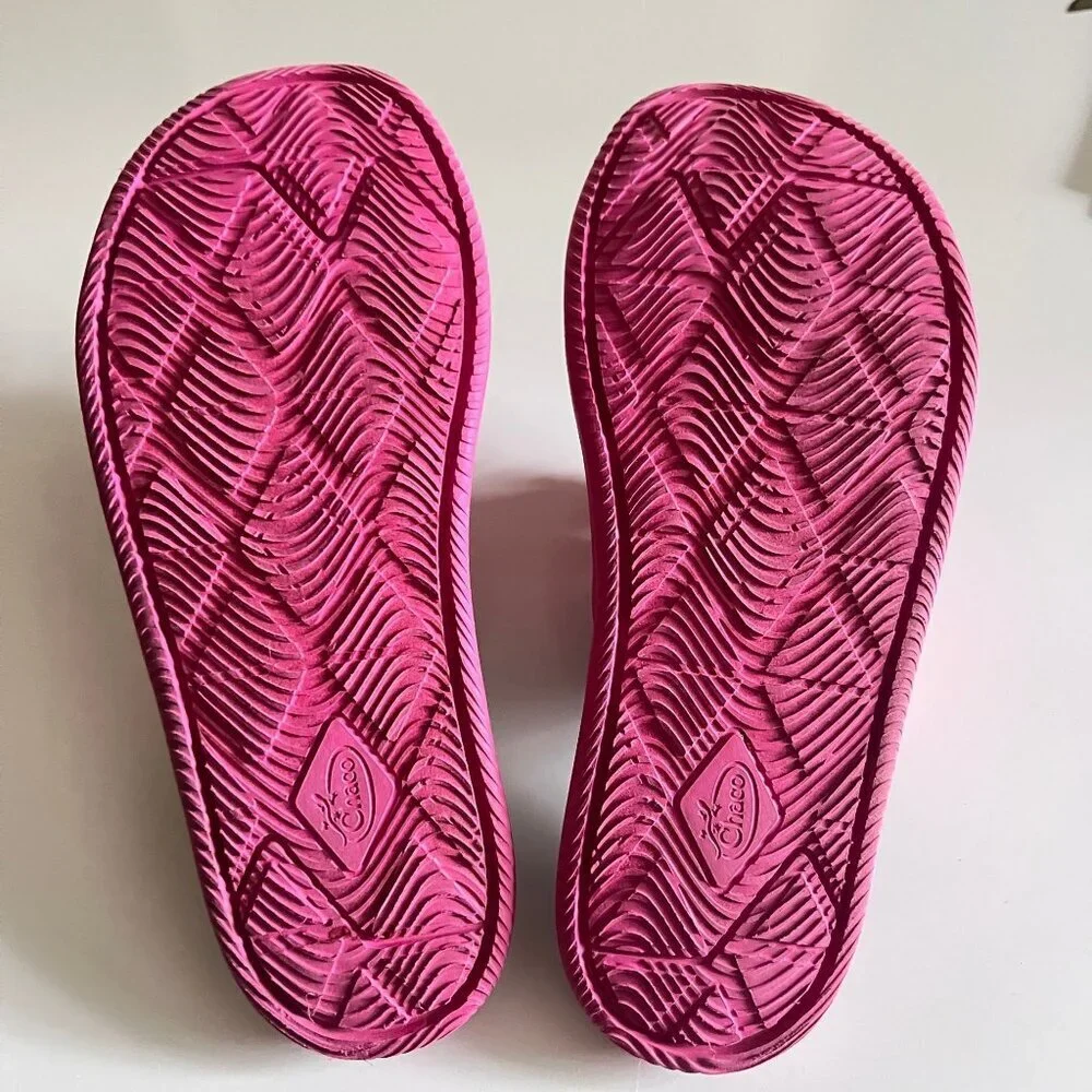Chaco Chillos‎ Girls Kids Slides JCH180316 Size US 5 Color Magenta